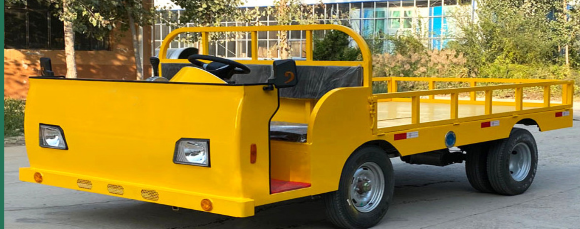杭州市4T廠區(qū)四輪可載人拉貨車(chē)